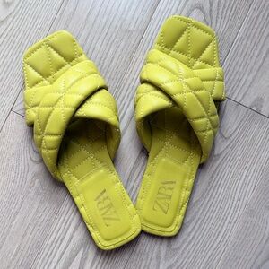 Zara flat sandals